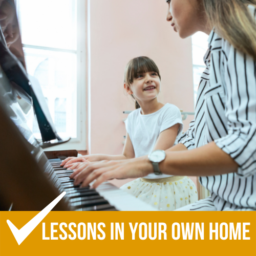 piano lessons in my home